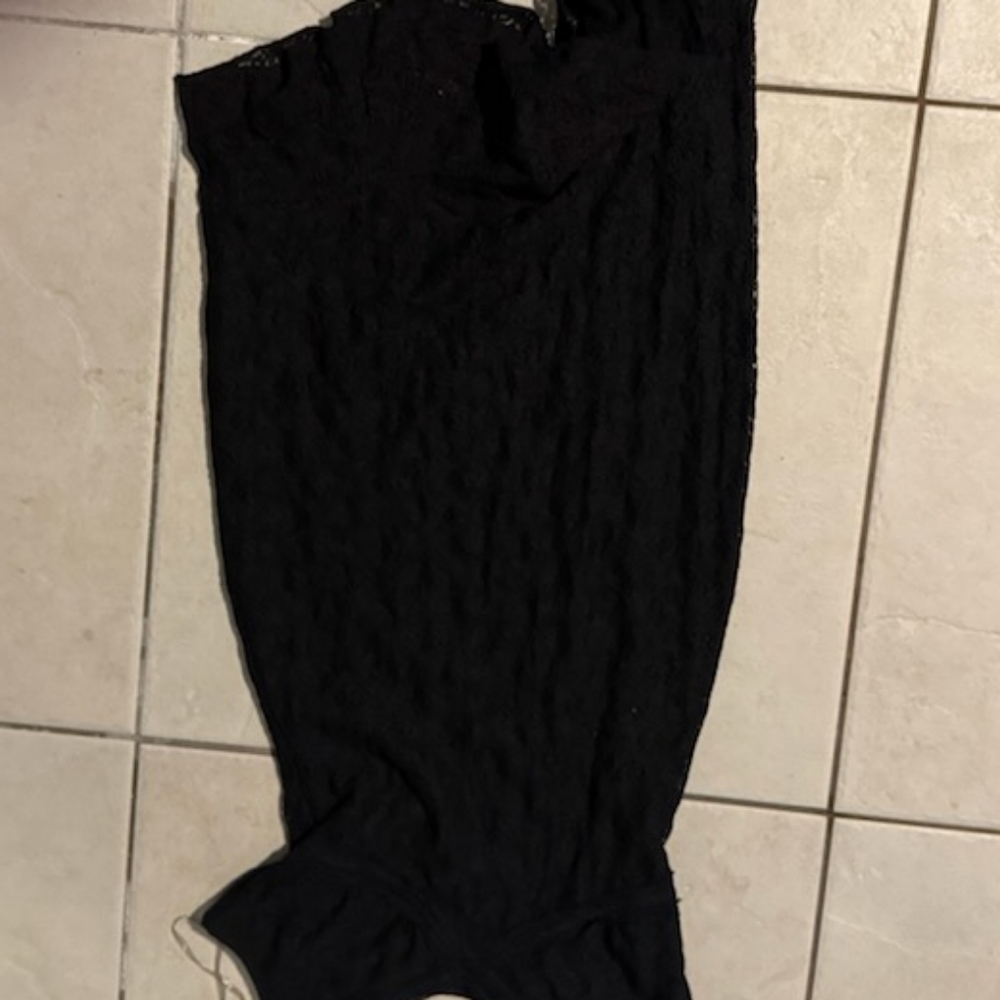 Kids Black Lace One Piece